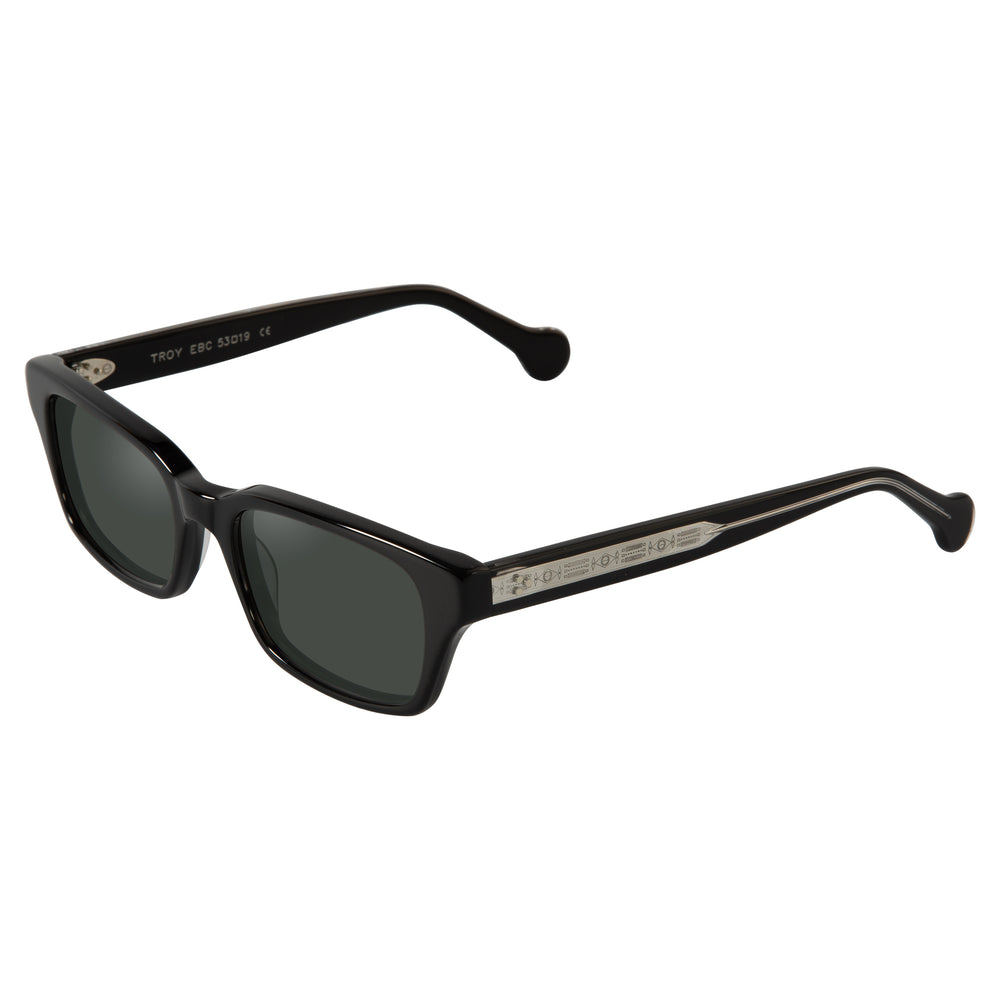 TROY EBONY BLACK CRYSTAL